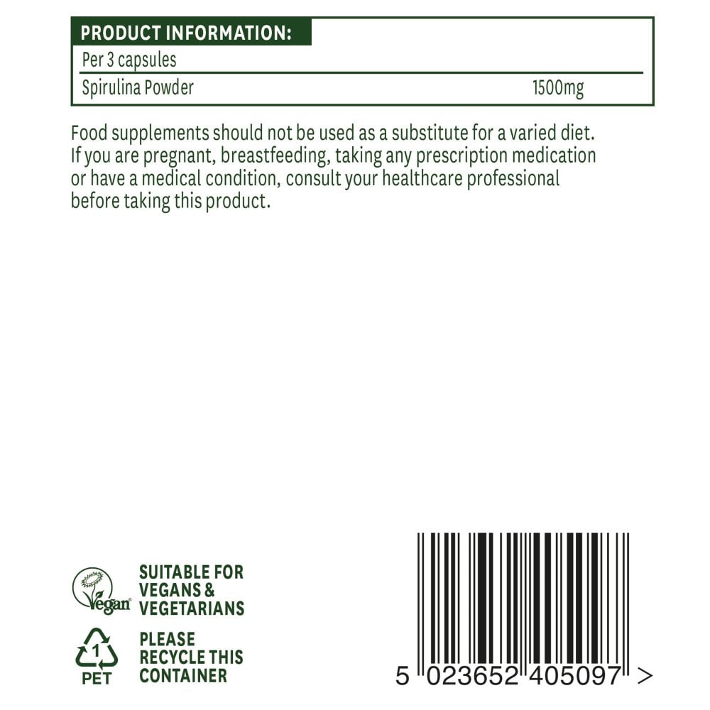 Natures Aid Spirulina