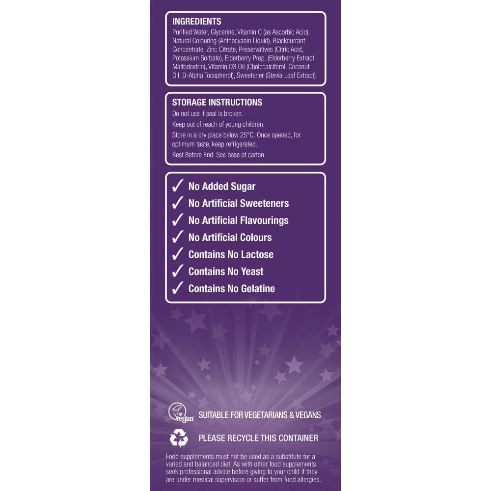 Natures Aid Super Stars Immune Support 150ml