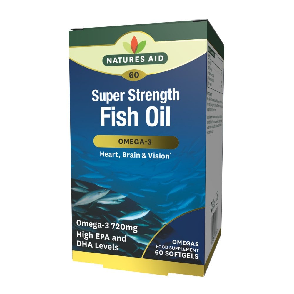 Natures Aid Super Strength Fish Oil
