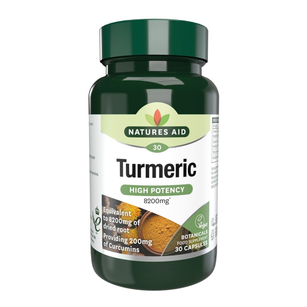 Natures Aid Turmeric 8200mg