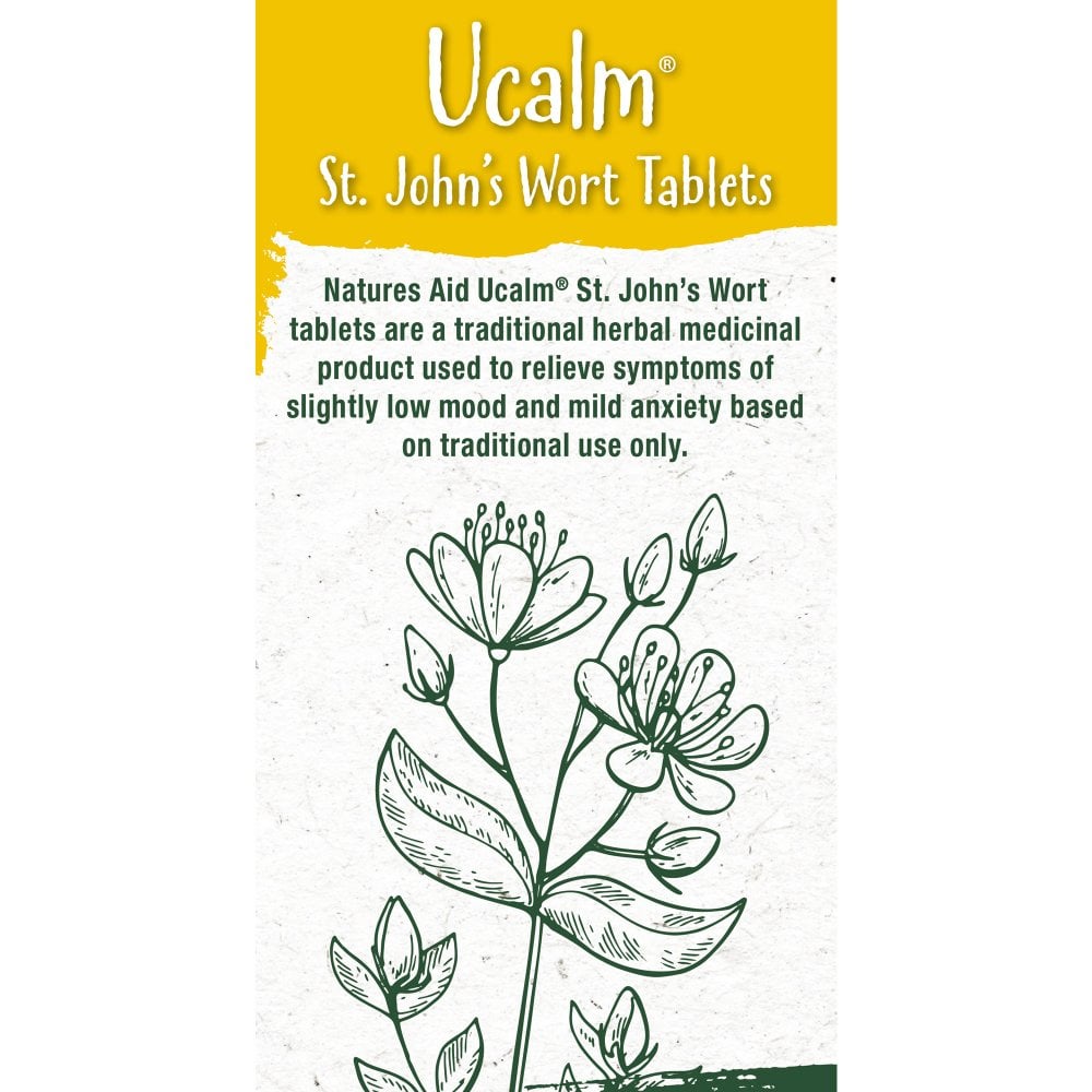 Natures Aid Ucalm (St John's Wort)