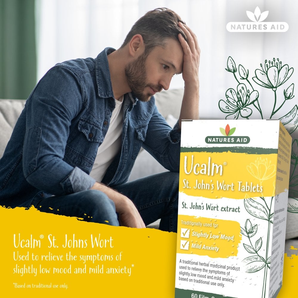 Natures Aid Ucalm (St John's Wort)
