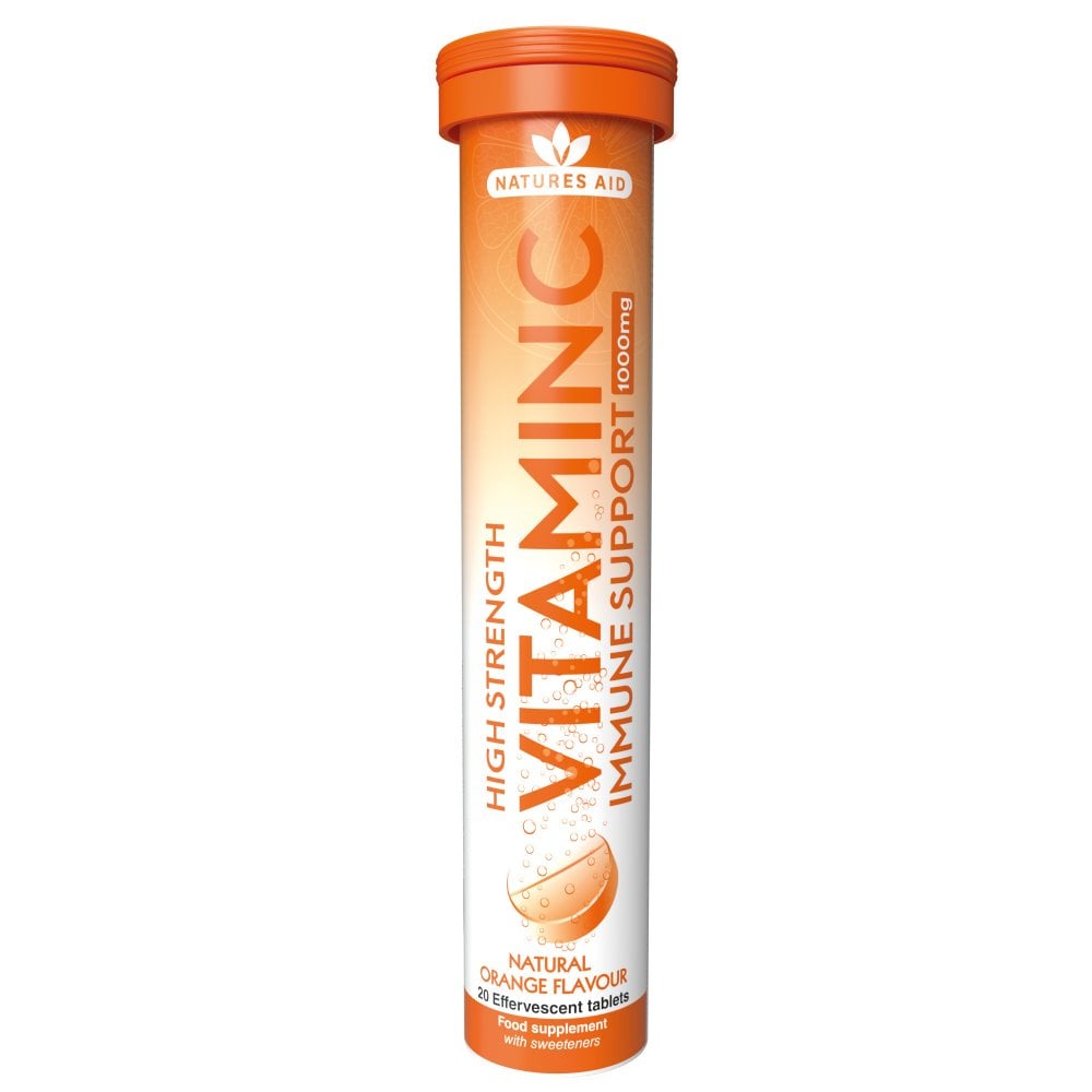 Natures Aid Vitamin C 1000mg Effervescent