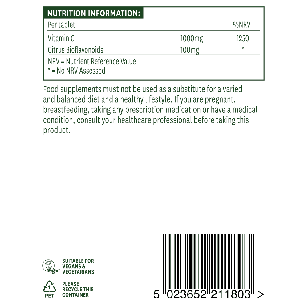 Natures Aid Vitamin C 1000mg Time Release