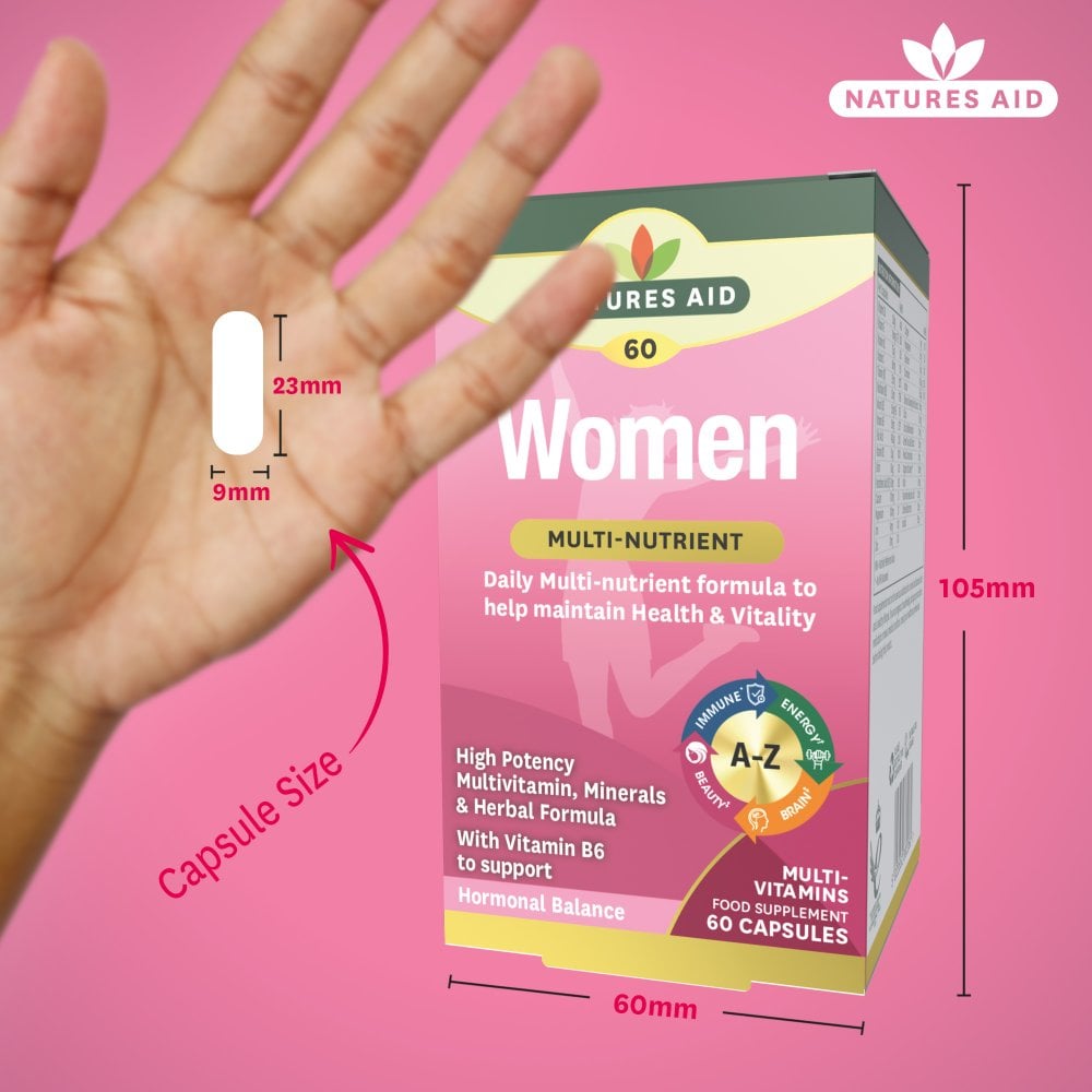 Natures Aid Women's Multi-Vitamins & Minerals