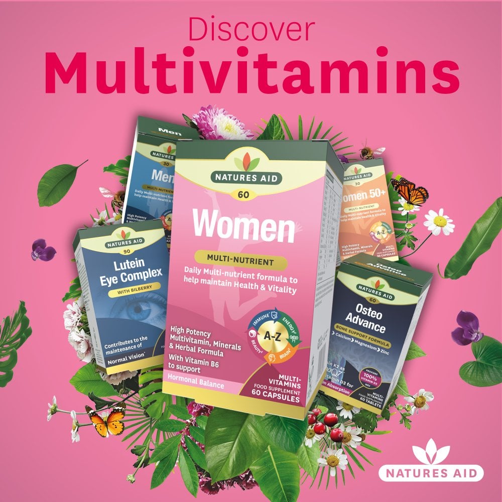 Natures Aid Women's Multi-Vitamins & Minerals