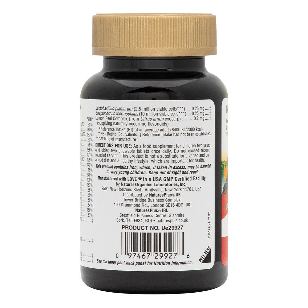 Nature's Plus Animal Parade GOLD Multivitamin for Children