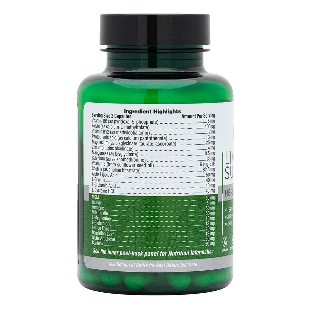NaturesPlus BioAdvanced Liver Support 60 Capsules