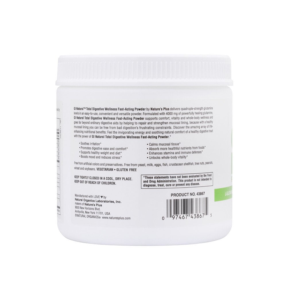 Nature's Plus Fast-Acting GI Natural - 174g Powder
