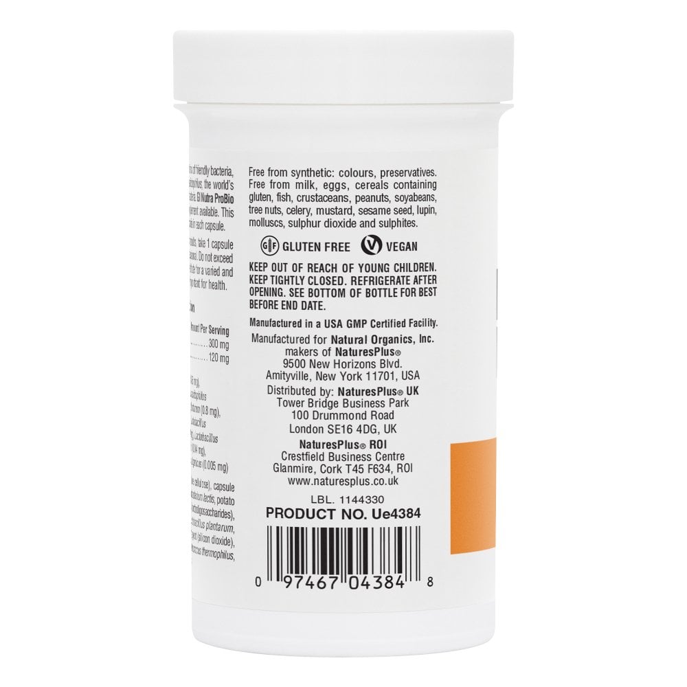 Nature's Plus Ultra Probiotics - 30 Vegicaps