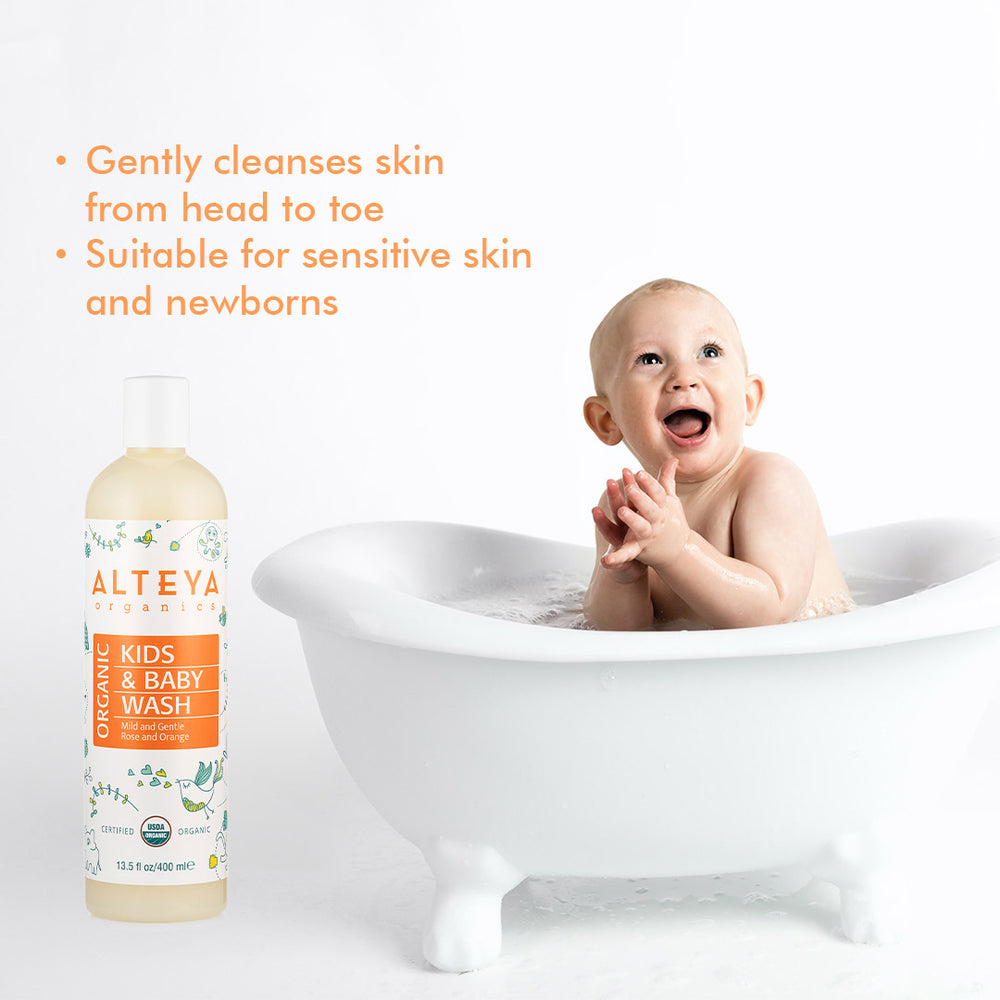 Alteya Organics Organic Kids & Baby Wash 150ml