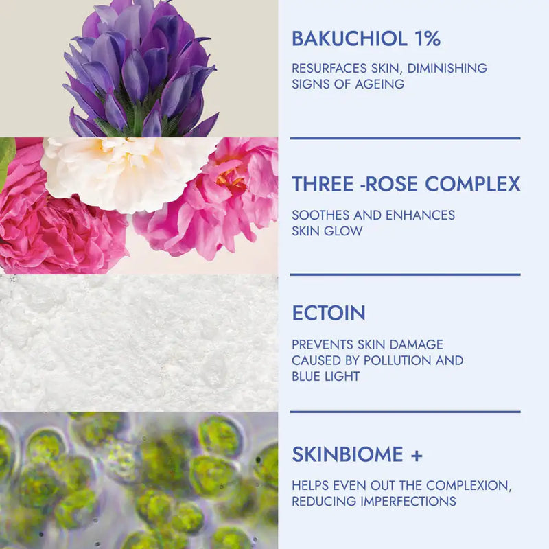 Alteya Organics Organic Bakuchiol Barrier Cream Rose Hydrobiome