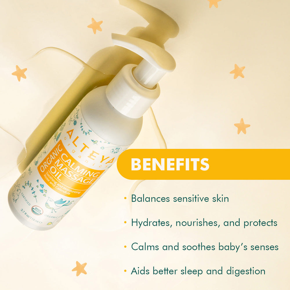 Alteya Organics Organic Calming Massage Oil 110ml