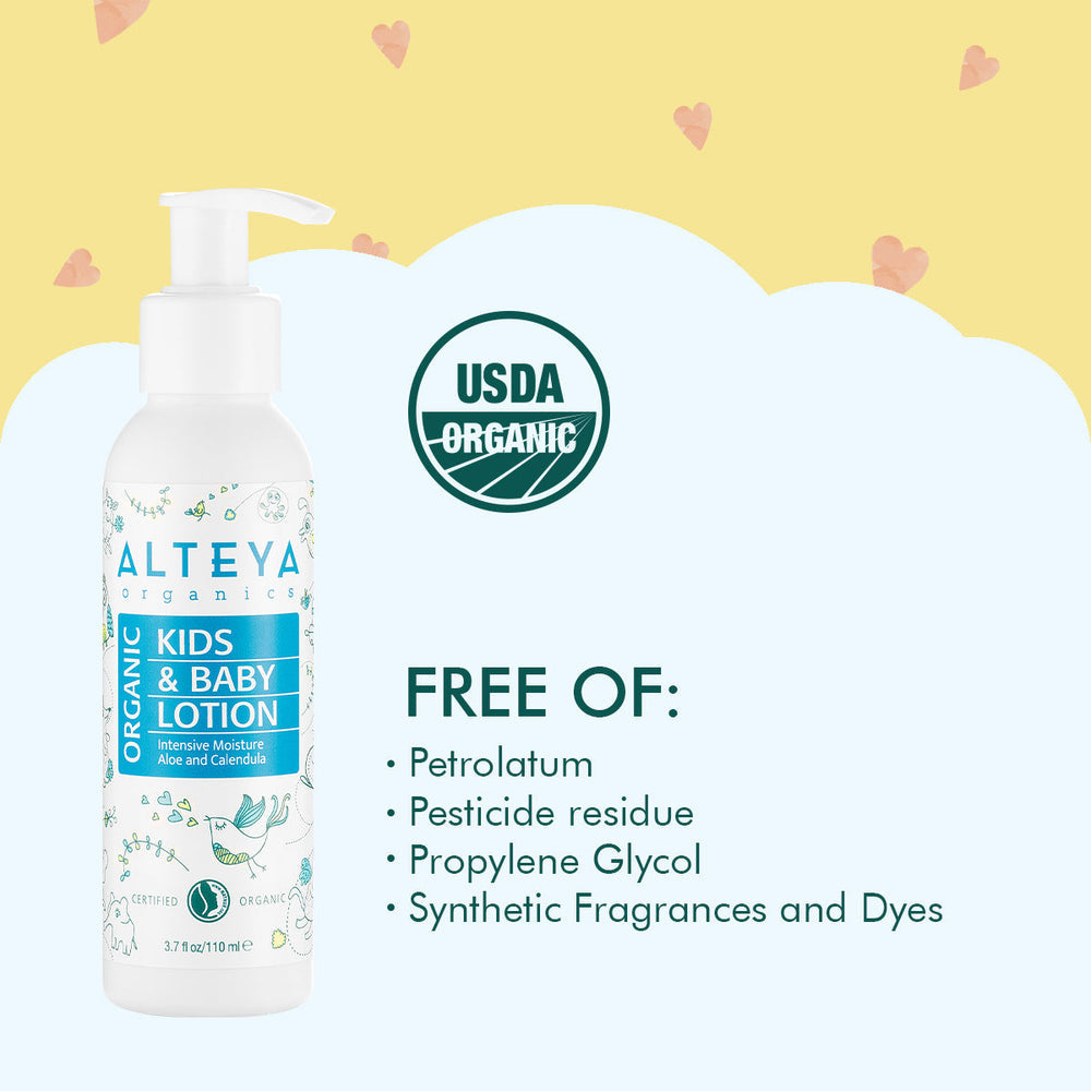 Alteya Organics Organic Kids & Baby Body Lotion 110 ml