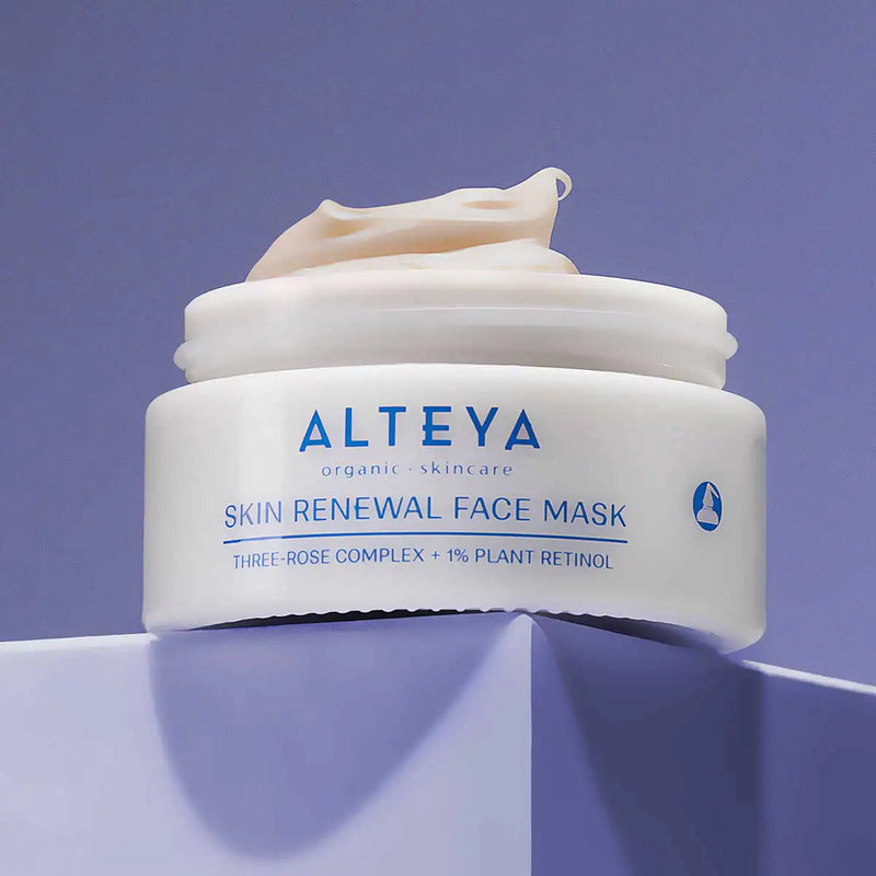 Alteya Organics Organic Renewal Face Mask Rose Hydrobiome 50 Ml