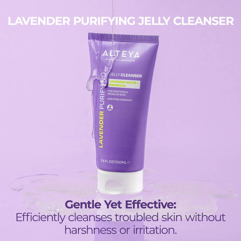 Alteya Organics Lavender Purifying Jelly Cleanser 100ml