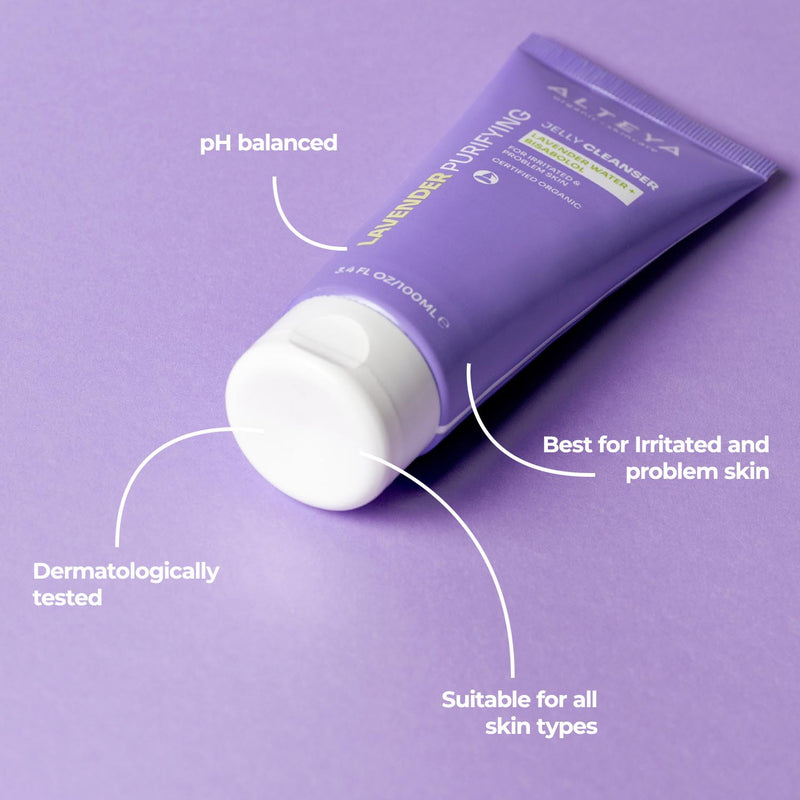 Alteya Organics Lavender Purifying Jelly Cleanser 100ml