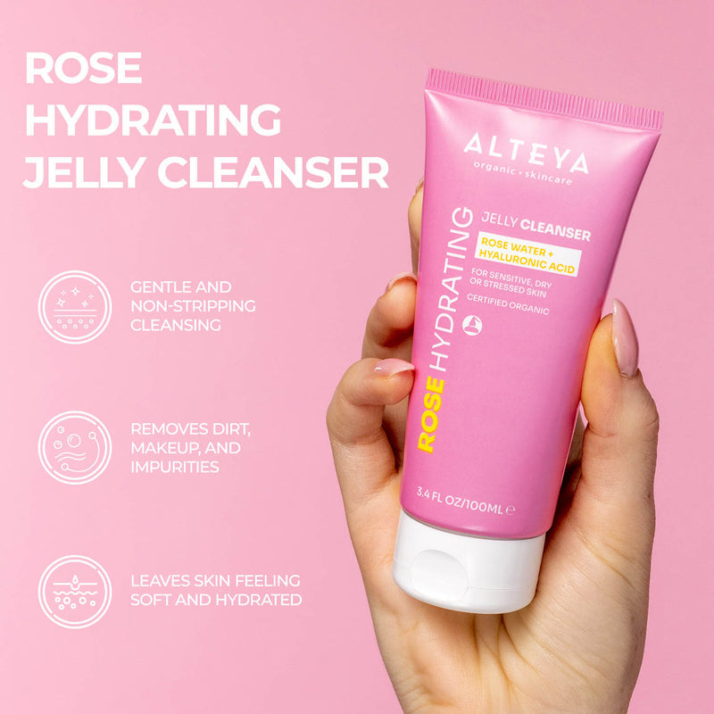 Alteya Organics Rose Hydrating Jelly Cleanser 100ml
