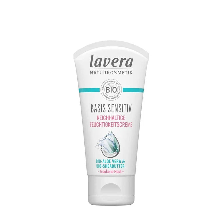 Lavera Basis Sensitiv Regenerating Moisturising Cream - 50ml