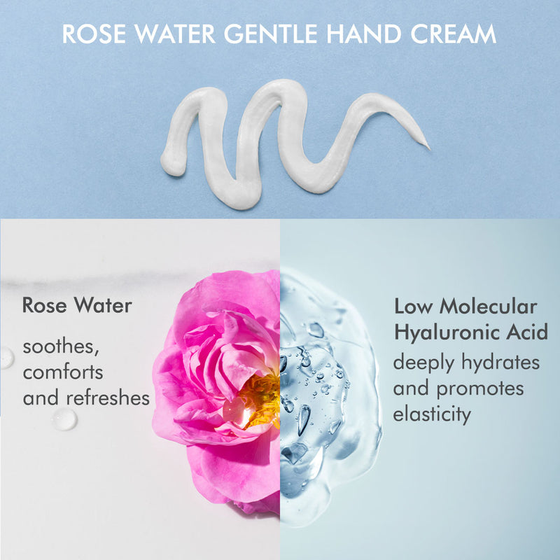 Alteya Organics Organic Rose Water Gentle Hand Cream - Hydrating Rosa Damascena Hydrolat