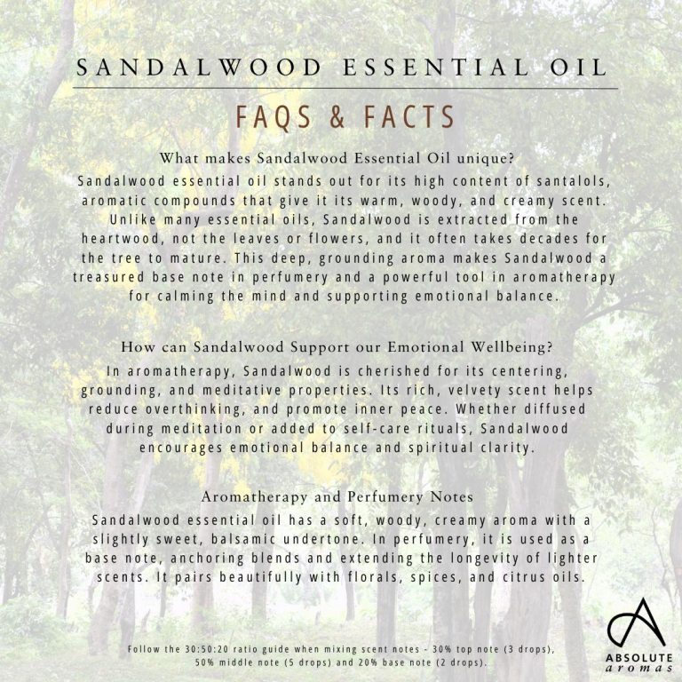 Absolute Aromas Sandalwood Essential Oil