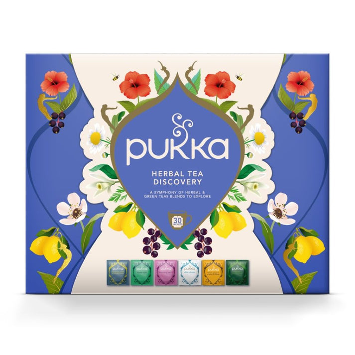 Pukka Premium Herbal Tea Discovery Gift Box 30 Sachets