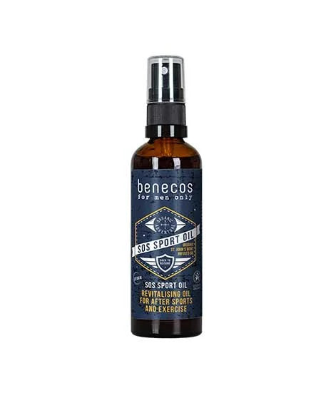 Benecos Men's Organic St John's Wort Infused SOS Sport Oil