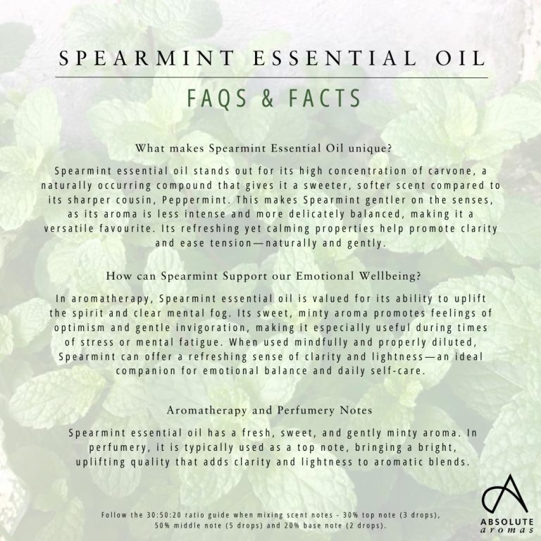 Absolute Aromas Spearmint Essential Oil