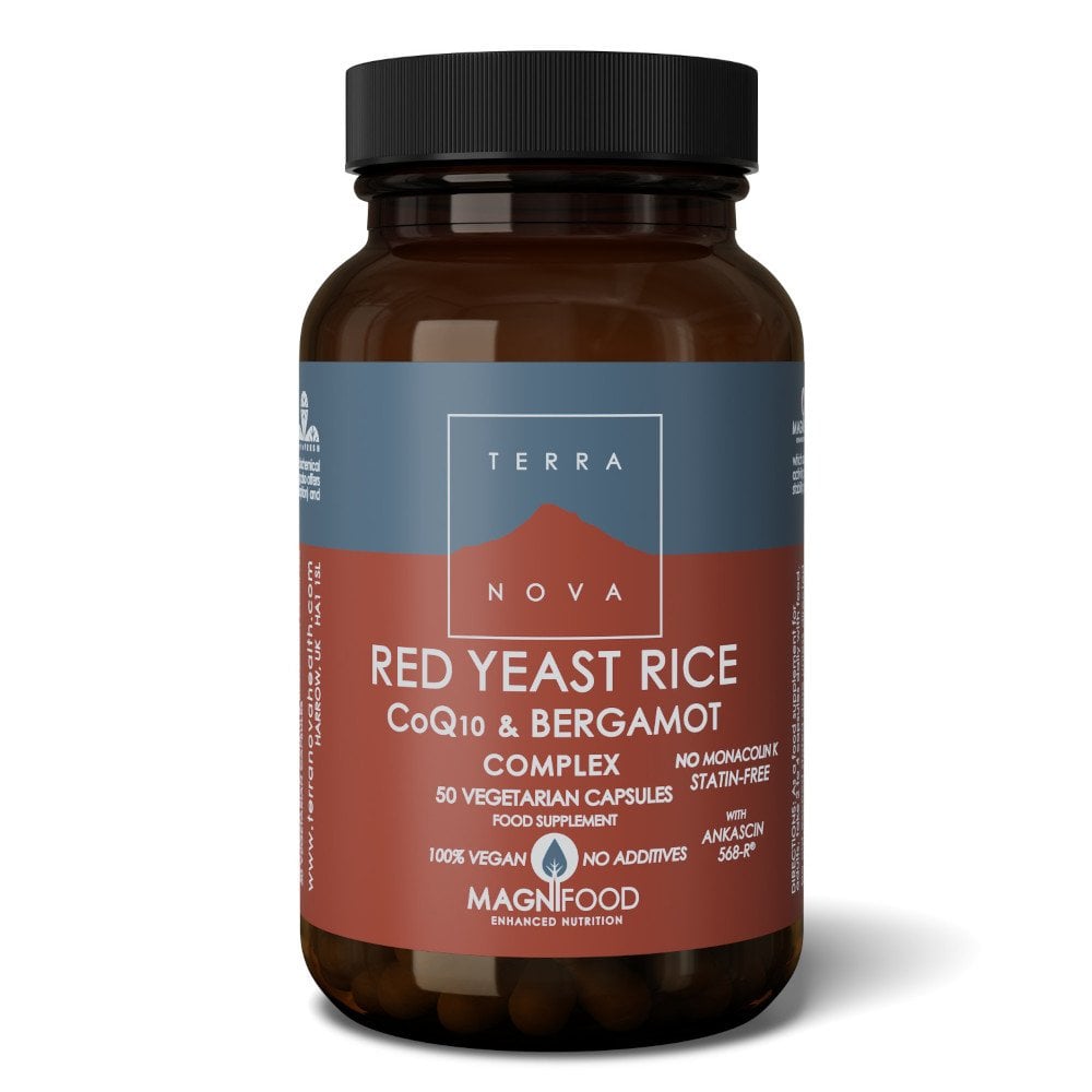 Terranova Red Yeast Rice, Coq10 & Bergamot Complex