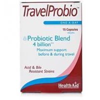 HealthAid TravelProbio 15's Vegicaps (Pack of 2)