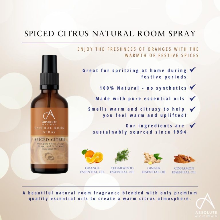 Absolute Aromas Spiced Citrus Natural Room Spray