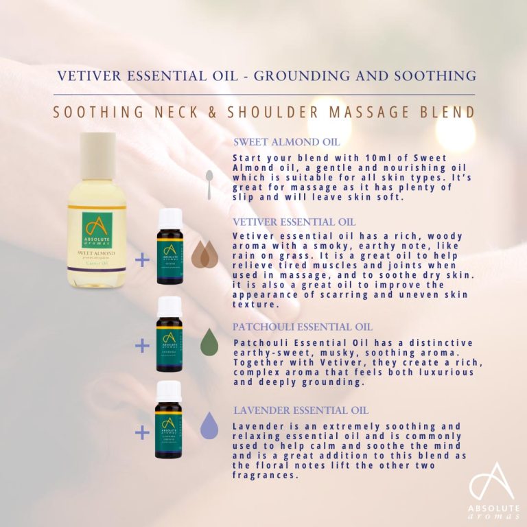 Absolute Aromas Vetiver Essential Oil