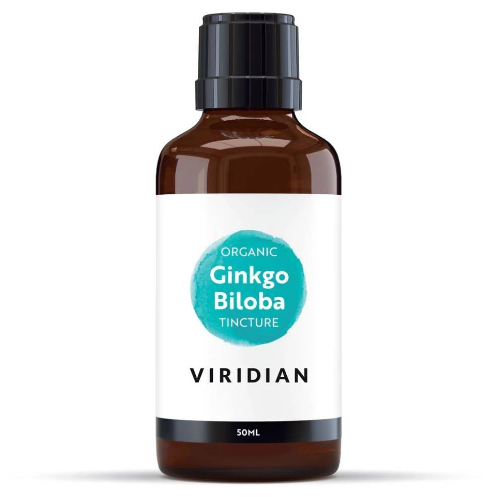 Viridian Organic Ginkgo Biloba Tincture 50ml