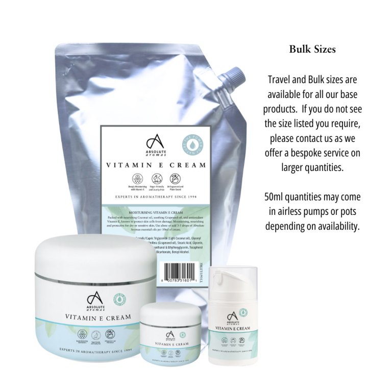 Absolute Aromas Vitamin E Cream