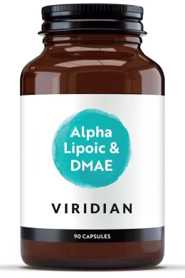 viridian alpha lipoic acid with dmae complex jar 90 caps