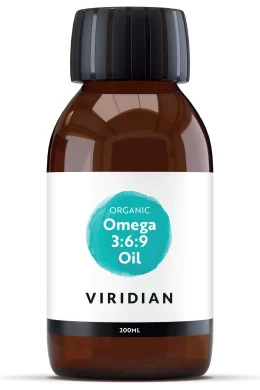 organic omega 3:6:9 oil jar