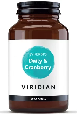 synerbio daily plus cranberry jar