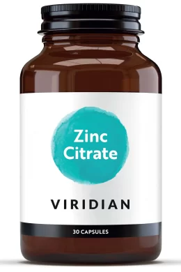 zinc citrate jar 30 caps