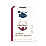 childrens red berry biomelts jar packaging