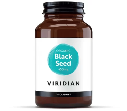 organic black seed 450mg jar 30 caps