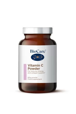 vitamin c powder jar